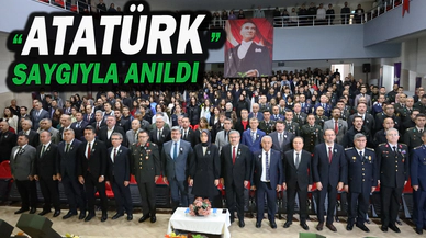 Atatürk Saygıyla Anıldı