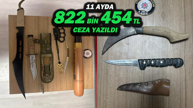 11 Ayda 822 Bin 454 Tl Ceza Yazıldı