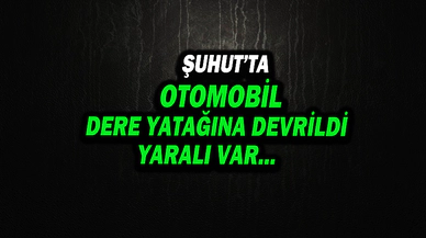 Dere Yatağına Devrildi: 1 Yaralı