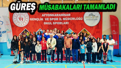 Güreş Genç Erkek Ve Kızlar Müsabakaları Tamamlandı