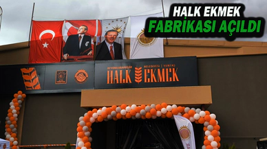 Afyonkarahisar’da Günlük 50 Bin Kapasiteli Halk Ekmek Fabrikası Açıldı