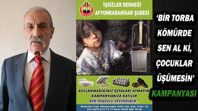 ‘Bir Torba Kömürde Sen Al Ki, Çocuklar Üşümesin’ Kampanyası