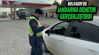 Bolvadin’de Jandarma Ekiplerinden Asayiş Ve Trafik Denetimi