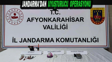 Jandarma  12 Gram Metamfetamin Ele Geçirdi