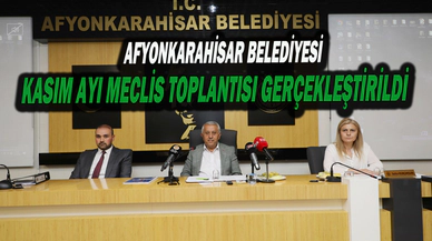 Kasım Ayı Meclis Toplantısı Yapıldı