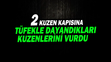 2 Kişiyi Vurup Kaçan Kuzenleri Jandarma Telefon Görüşmesi İle İkna Etti