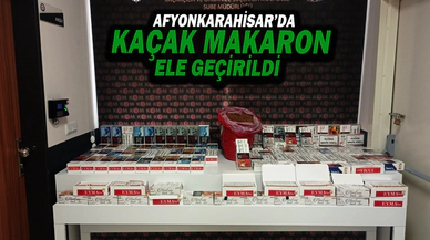 Polis Tarafından Yapılan Baskında Binlerce Makaron Ele Geçirildi
