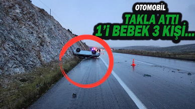 Takla Atan Araçta 1' İ Bebek 3 Kişi…