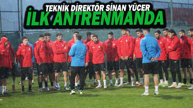 Yücer Takımla Çıktığı İlk Antrenmanda Futbolcularla Toplantı Yaptı