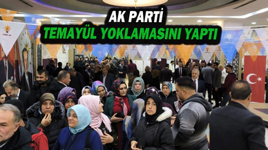 Ak Parti Temayül Yoklamasını Yaptı