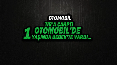 Kazada Biri Bebek 4 Kişi Yaralandı