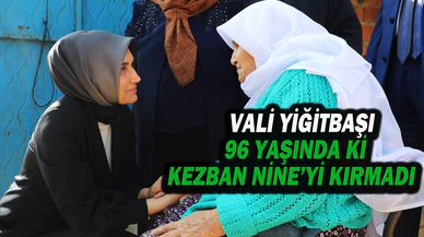 Vali Yiğitbaşı Kezban Teyze’nin İsteğini Gerçekleştirdi