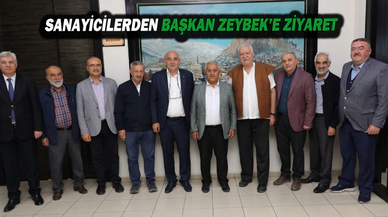 Sanayicilerden Başkan Zeybek’e Ziyaret
