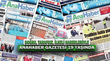 Anahaber Gazetesi 19 Yaşında