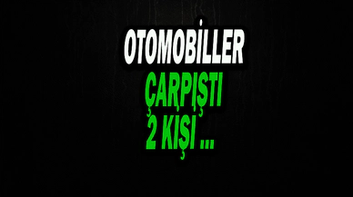 2 Otomobilin Çarpıştığı Kazada Yolcular Yaralandı
