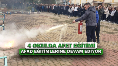 4 Okulda Afet Eğitimi