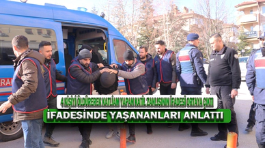 4 Kişiyi Öldürerek Katliam Yapan Katil Zanlısının İfadesi Ortaya Çıktı