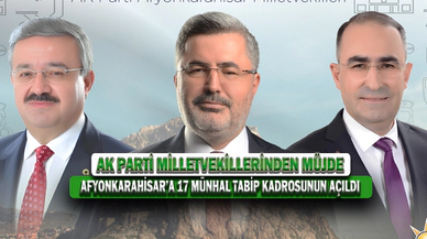 Ak Parti Milletvekillerinden Müjde