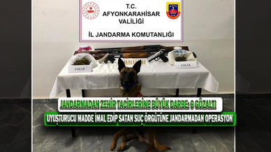 Afyonkarahisar'da Uyuşturucu Operasyonu