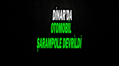 Otomobil Şarampole Devrildi