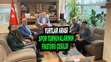 Yurtlar Arası Spor Turnuvalarının Fikstürü Çekildi