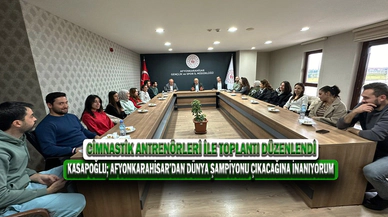 Cimnastik Antrenörleri İle Toplantı Düzenlendi