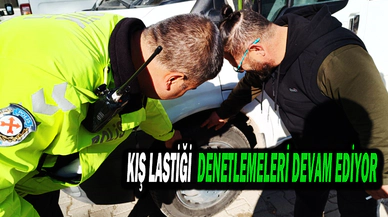 Sandıklı’da Kış Lastiği Uygulaması