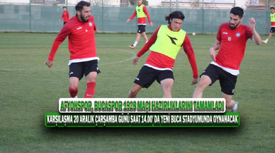 Afyonspor, Bucaspor 1928 Maçı Hazırlıklarını Tamamladı