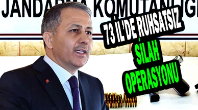 73 İlde Silah Operasyon; Bin 264 Şüpheli Gözaltına Alındı