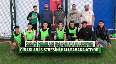 Sanayi Çırakları Halı Sahada Buluşuyor