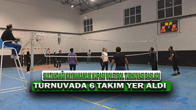 Kaymakamlık Kupası Voleybol Turnuvası Başladı