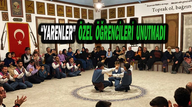SANDIKLI GARDAŞ YARENLER DERNEĞİ ÖZEL BİREYLERİ UNUTMADI
