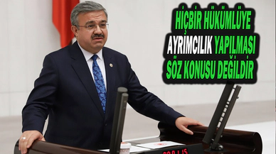 Milletvekili Yurdunuseven, “Hiçbir hükümlüye ayrımcılık yapılması söz konusu değildir”
