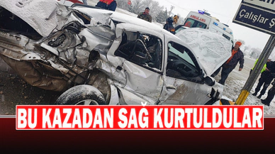 Afyonkarahisar’da Trafik Kazası: 5 Yaralı