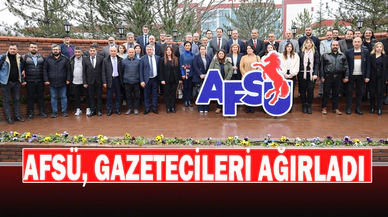 AFSÜ, Gazetecileri Ağırladı