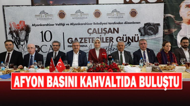 Afyon Basını Kahvaltıda Buluştu