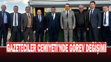 Gazeteciler Cemiyeti’nde Görev Değişimi