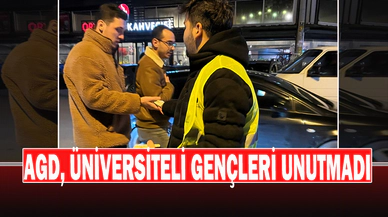 AGD, Üniversiteli Gençleri Unutmadı