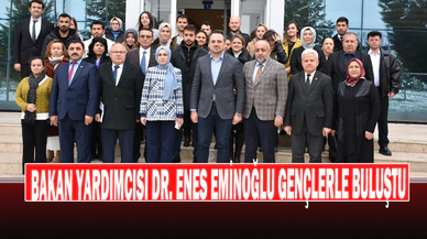 Bakan Yardımcısı Dr. Enes Eminoğlu Gençlerle Buluştu