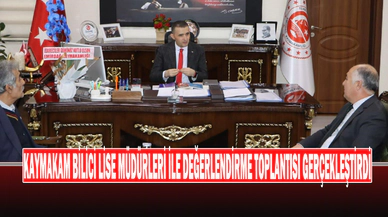 Kaymakam Bilici: “Mesleki Eğitim Ve Programlar Yeni Projeler İle Desteklenmeli”
