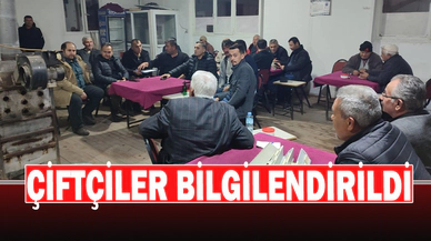 Çiftçiler Tarım ve Orman Bakanlığı’nın Destekleri Hakkında Bilgilendirildi