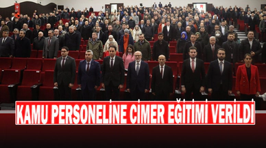 Kamu Personeline CİMER Eğitimi Verildi