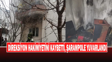 3 Katlı Binanın Zemin Katında Çıkan Yangın Korkuttu