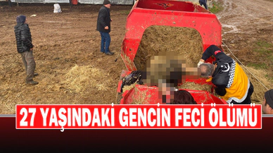 Yem Karma Makinesinin İçine Düştü