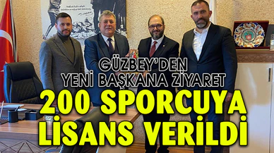 "200 Sporcu Lisansı Verdik" 