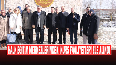 Halk Eğitim Merkezlerindeki Kurs Faaliyetleri Ele Alındı