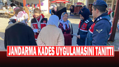 Jandarma KADES Uygulamasını Tanıttı