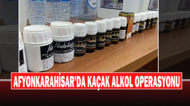 Afyonkarahisar'da Kaçak Operasyonu