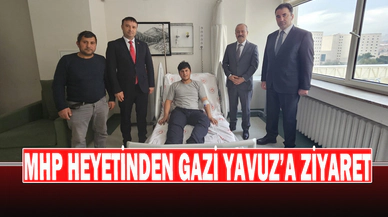 Mhp Heyetinden Gazi Yavuz’a Ziyaret