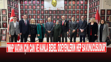 "Şehit Aileleri Ve Gazilerimizin Her Zaman Yanındayız"
